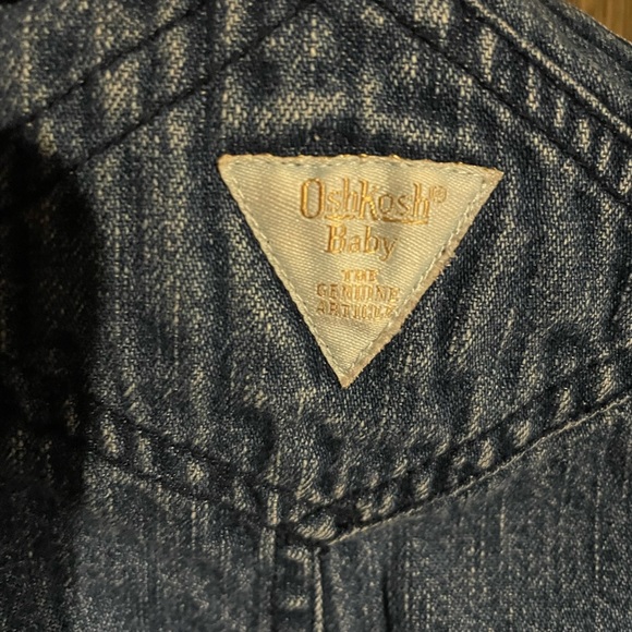 Oshkosh Baby Denim Overalls, 6-9 months - Picture 8 of 8